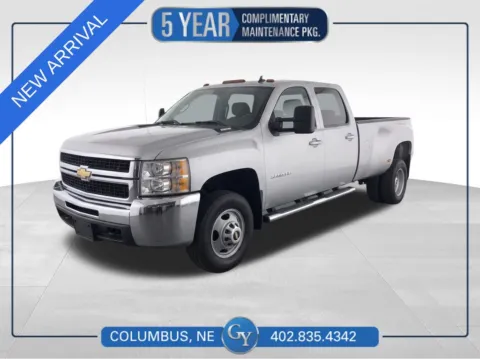 Silver 2013 Chevrolet Silverado 3500 HD LTZ for sale in Columbus, NE