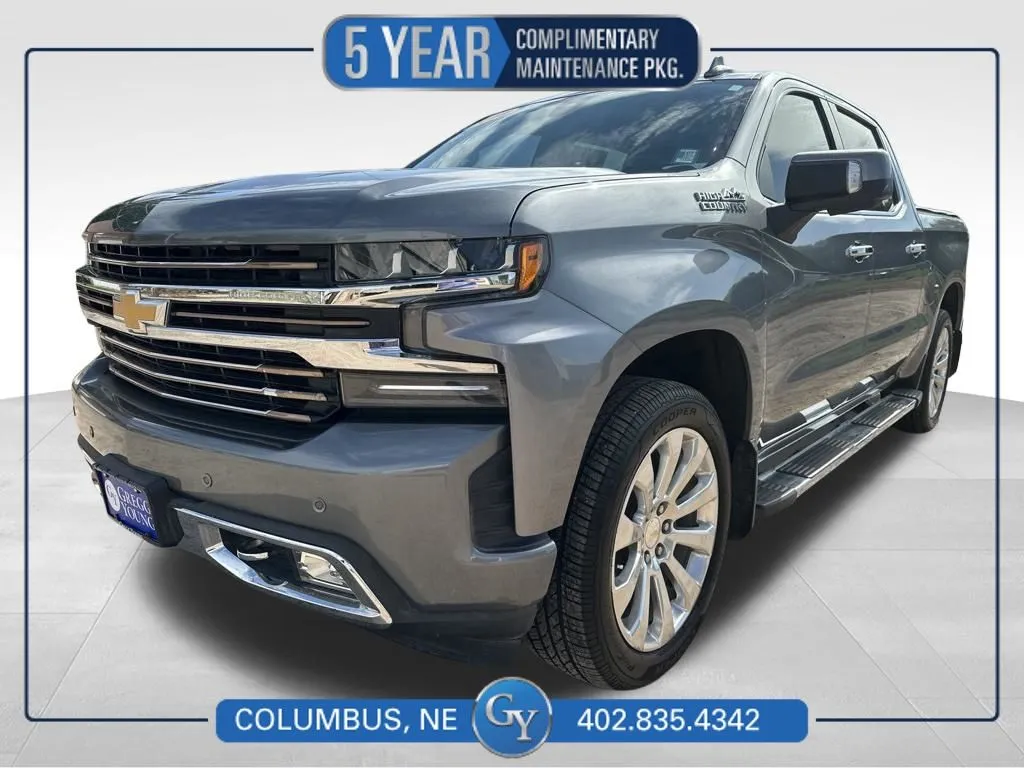 Gray 2019 Chevrolet Silverado 1500 High Country for sale in Columbus, NE