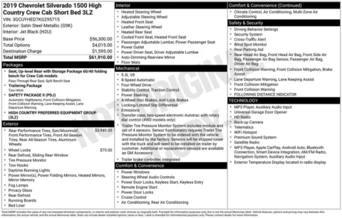 Photos of 2019 Chevrolet Silverado 1500 High Country for sale in Columbus, NE at Gregg Young Chevrolet GMC of Columbus