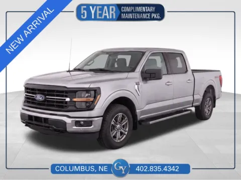 Silver 2024 Ford F-150 XLT for sale in Columbus, NE