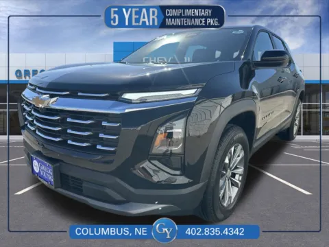 Black 2027 Chevrolet Equinox LT for sale in Columbus, NE