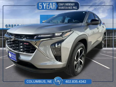 Gray 2026 Chevrolet Trax 1RS for sale in Columbus, NE