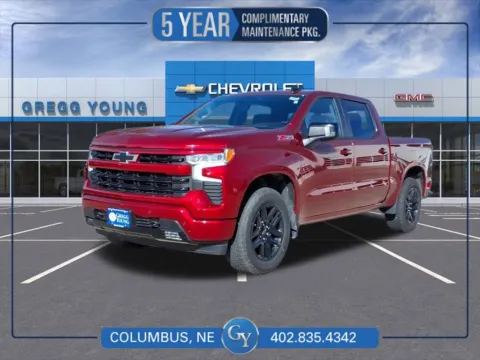 Red 2025 Chevrolet Silverado 1500 RST for sale in Columbus, NE