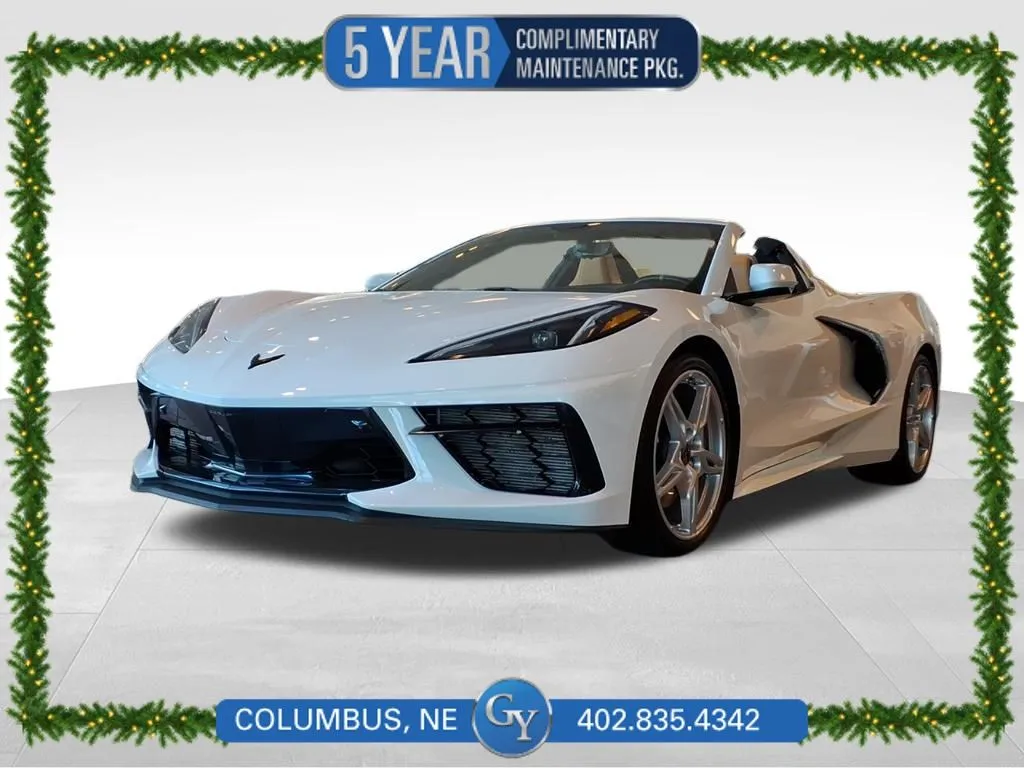 White 2022 Chevrolet Corvette Stingray for sale in Columbus, NE