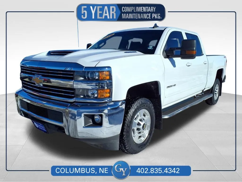 White 2018 Chevrolet Silverado 2500HD LT for sale in Columbus, NE