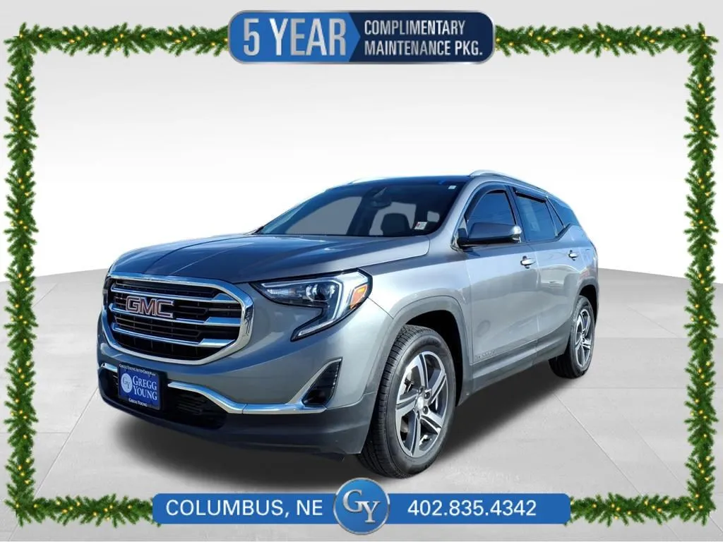 Gray 2021 GMC Terrain SLT for sale in Columbus, NE