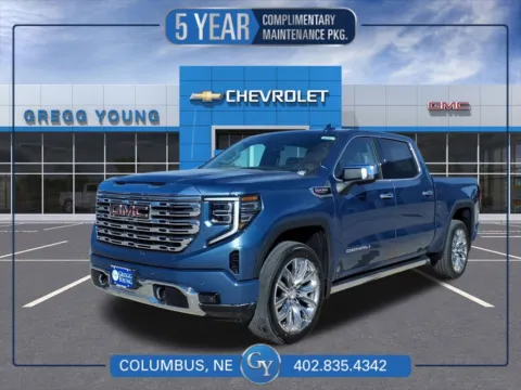 Blue 2026 GMC Sierra 1500 Denali for sale in Columbus, NE