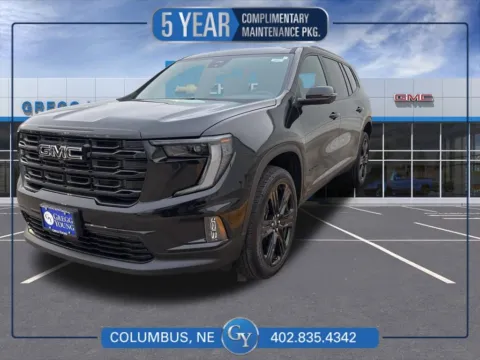Black 2026 GMC Acadia Elevation for sale in Columbus, NE