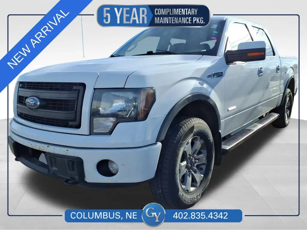 White 2013 Ford F-150 FX4 for sale in Columbus, NE