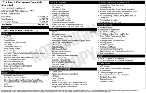 Photos of 2024 Ram 1500 Laramie for sale in Columbus, NE at Gregg Young Chevrolet GMC of Columbus