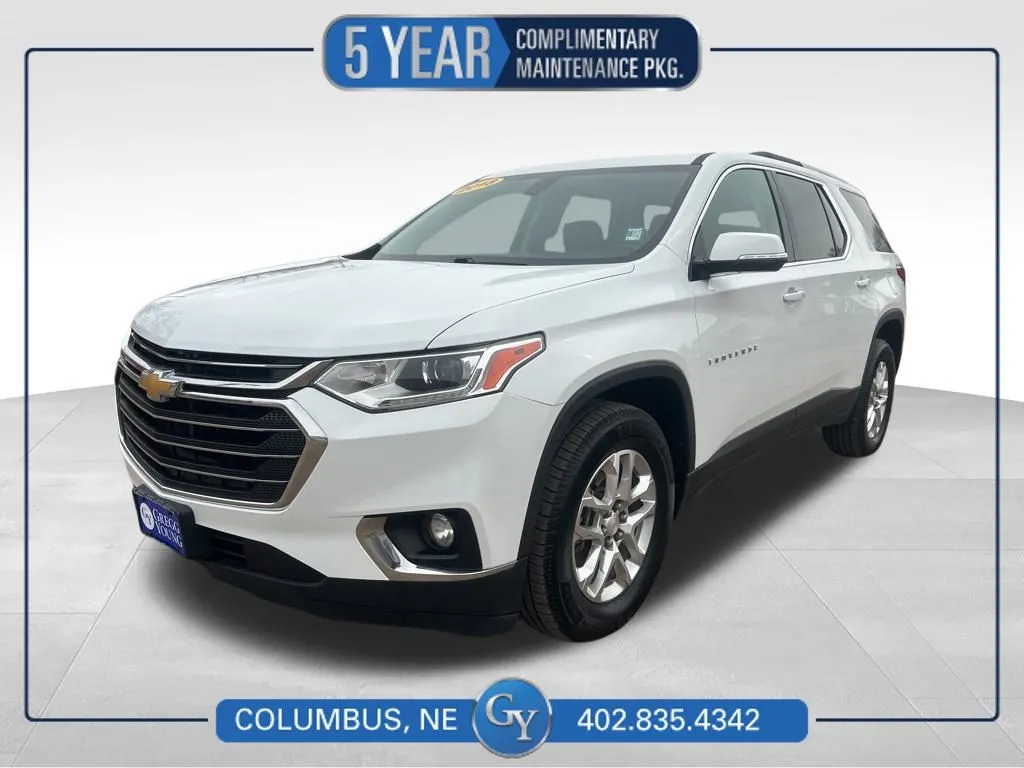 White 2018 Chevrolet Traverse LT for sale in Columbus, NE