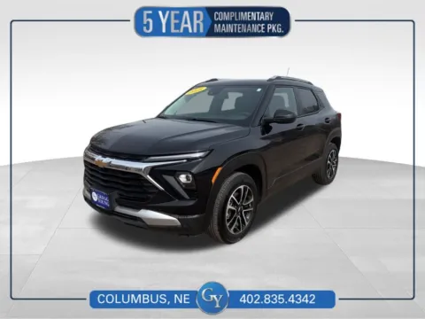 Black 2025 Chevrolet TrailBlazer LT for sale in Columbus, NE