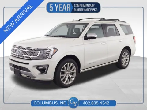 White 2019 Ford Expedition Max Platinum for sale in Columbus, NE