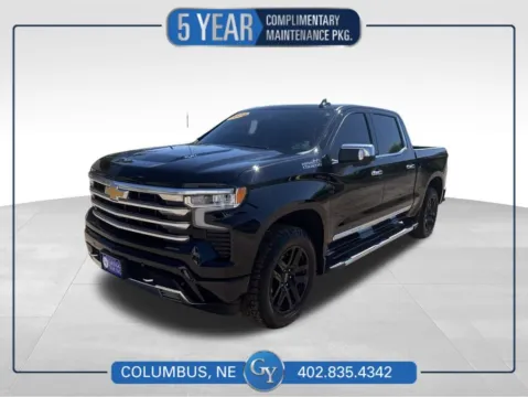 Black 2024 Chevrolet Silverado 1500 High Country for sale in Columbus, NE