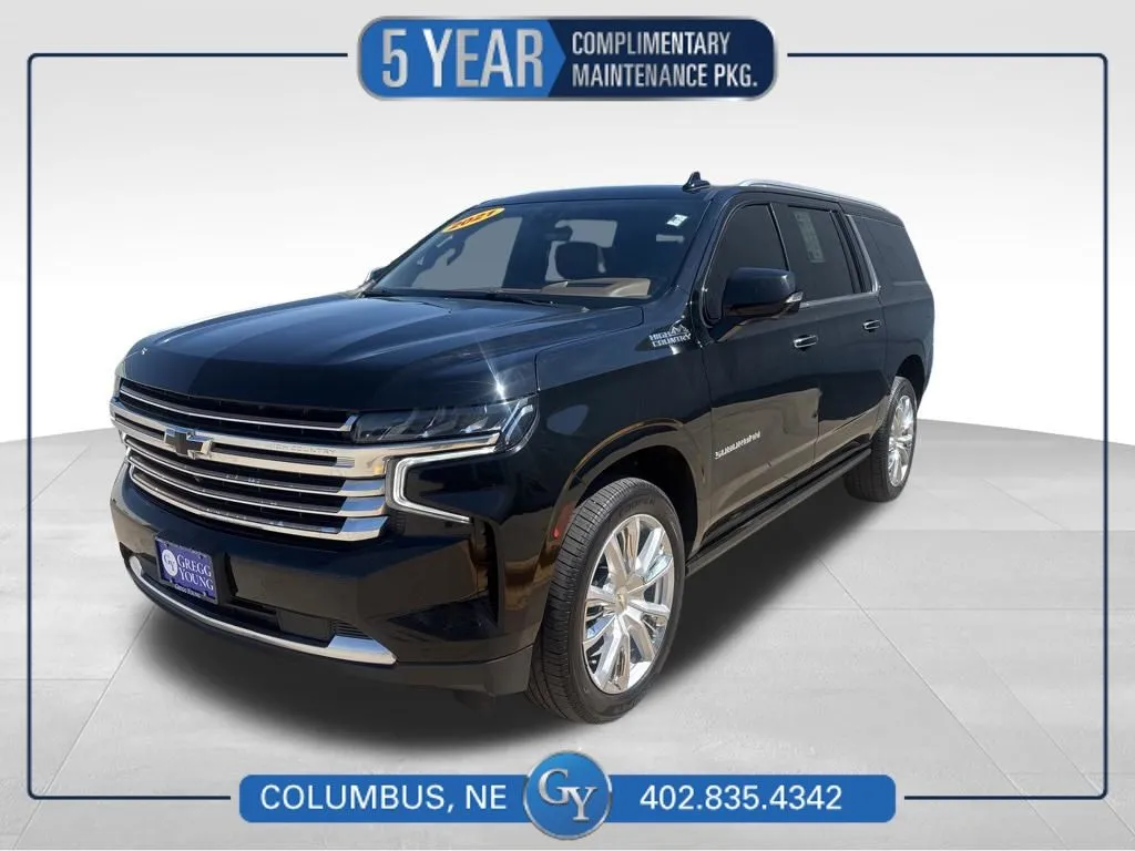 Black 2021 Chevrolet Suburban High Country for sale in Columbus, NE