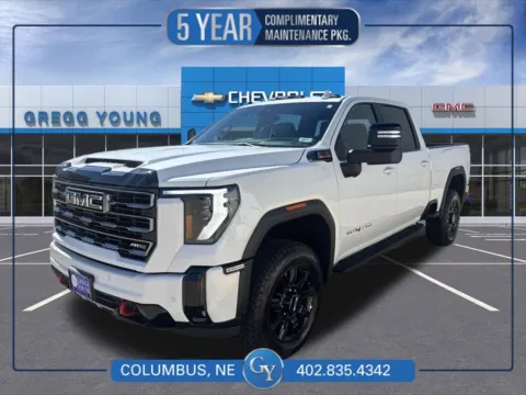 White 2026 GMC Sierra 2500HD AT4 for sale in Columbus, NE