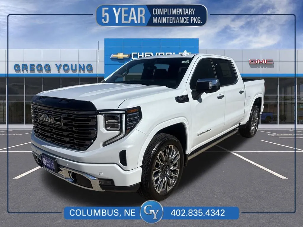 White 2026 GMC Sierra 1500 Denali Ultimate for sale in Columbus, NE