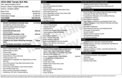 Photos of 2024 GMC Terrain SLE for sale in Columbus, NE at Gregg Young Chevrolet GMC of Columbus