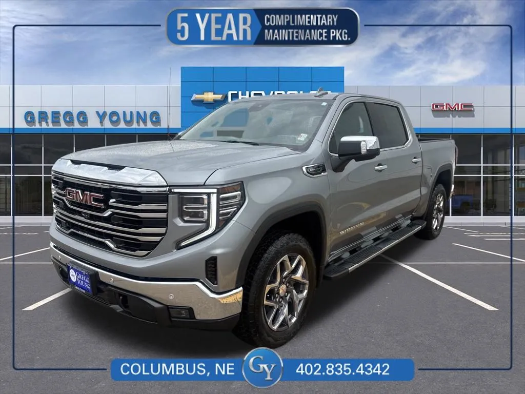 Gray 2026 GMC Sierra 1500 SLT for sale in Columbus, NE