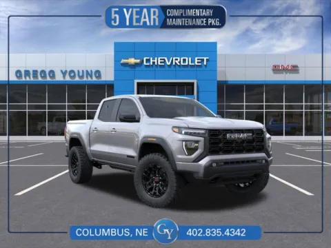 Gray 2026 GMC Canyon Elevation for sale in Columbus, NE