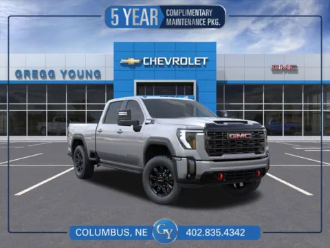 Gray 2026 GMC Sierra 2500HD AT4 for sale in Columbus, NE