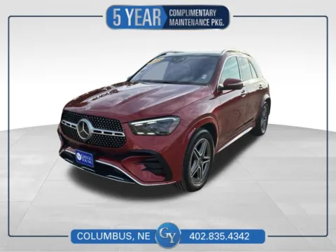 Red 2024 Mercedes-Benz GLE 450 for sale in Columbus, NE