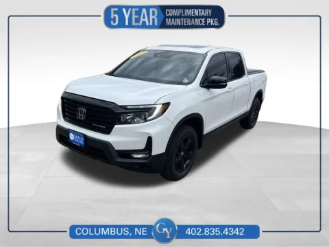 White 2021 Honda Ridgeline Black Edition for sale in Columbus, NE