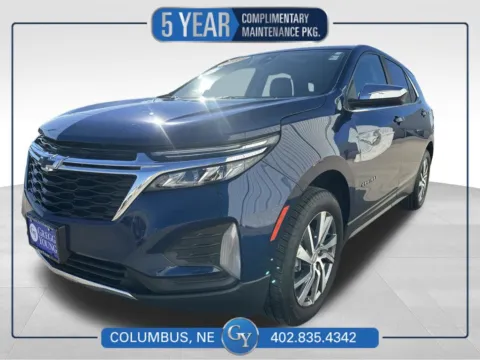 Blue 2022 Chevrolet Equinox LT for sale in Columbus, NE