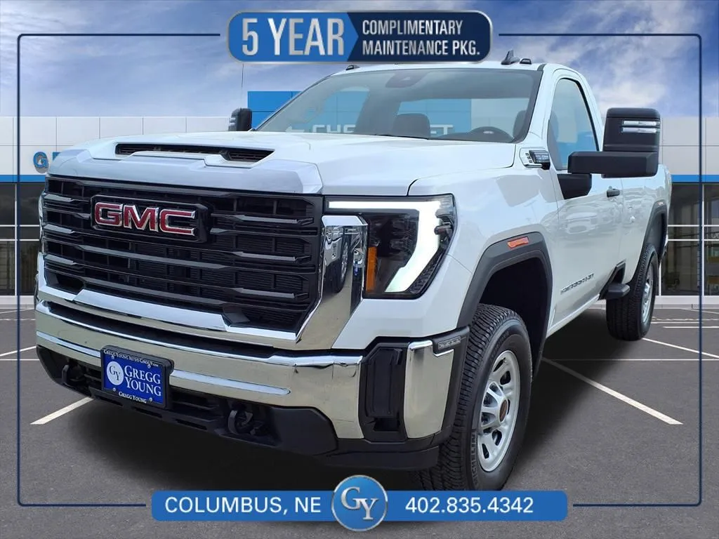 White 2026 GMC Sierra 2500HD Pro for sale in Columbus, NE