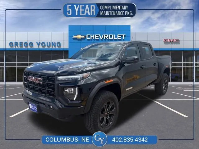 Black 2025 GMC Canyon Elevation for sale in Columbus, NE