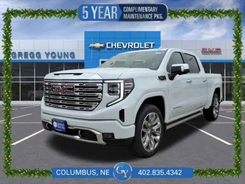 White 2026 GMC Sierra 1500 Denali for sale in Columbus, NE