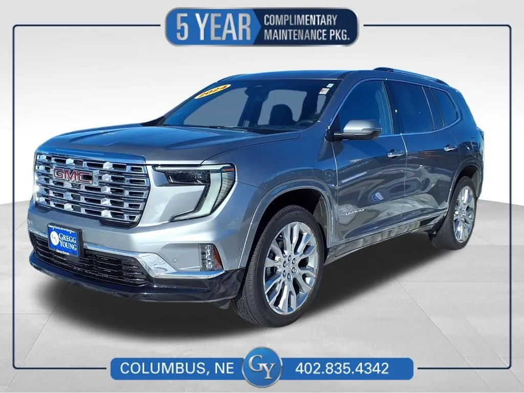Gray 2024 GMC Acadia Denali for sale in Columbus, NE