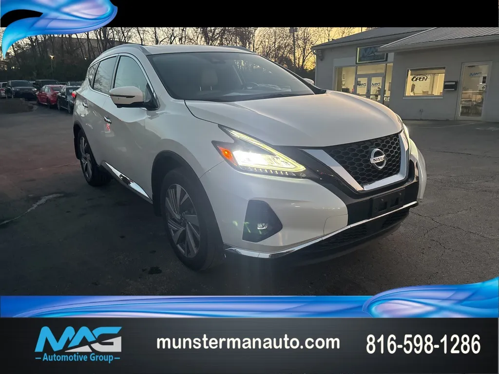 White 2020 Nissan Murano SL for sale in Blue Springs, MO