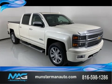 White 2015 Chevrolet Silverado 1500 High Country for sale in Blue Springs, MO