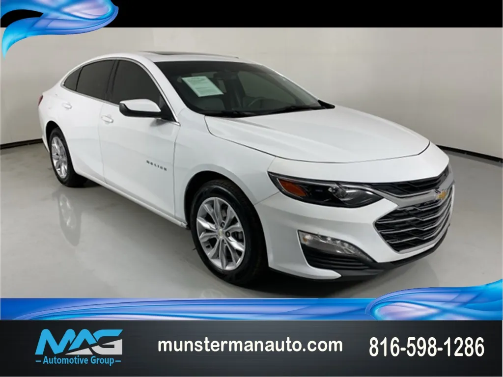 White 2024 Chevrolet Malibu LT for sale in Blue Springs, MO