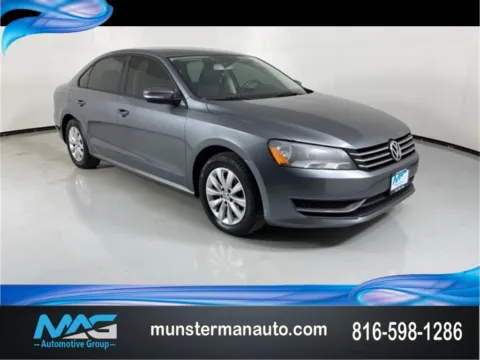 Silver 2015 Volkswagen Passat 1.8T S for sale in Blue Springs, MO