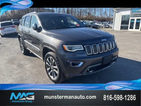 Gray 2018 Jeep Grand Cherokee Overland for sale in Blue Springs, MO