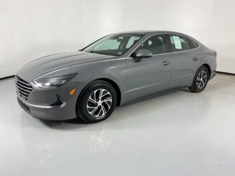 Another view of 2022 Hyundai Sonata Hybrid Blue for sale in Blue Springs, MO at MAG Auto - Munsterman Automotive Group