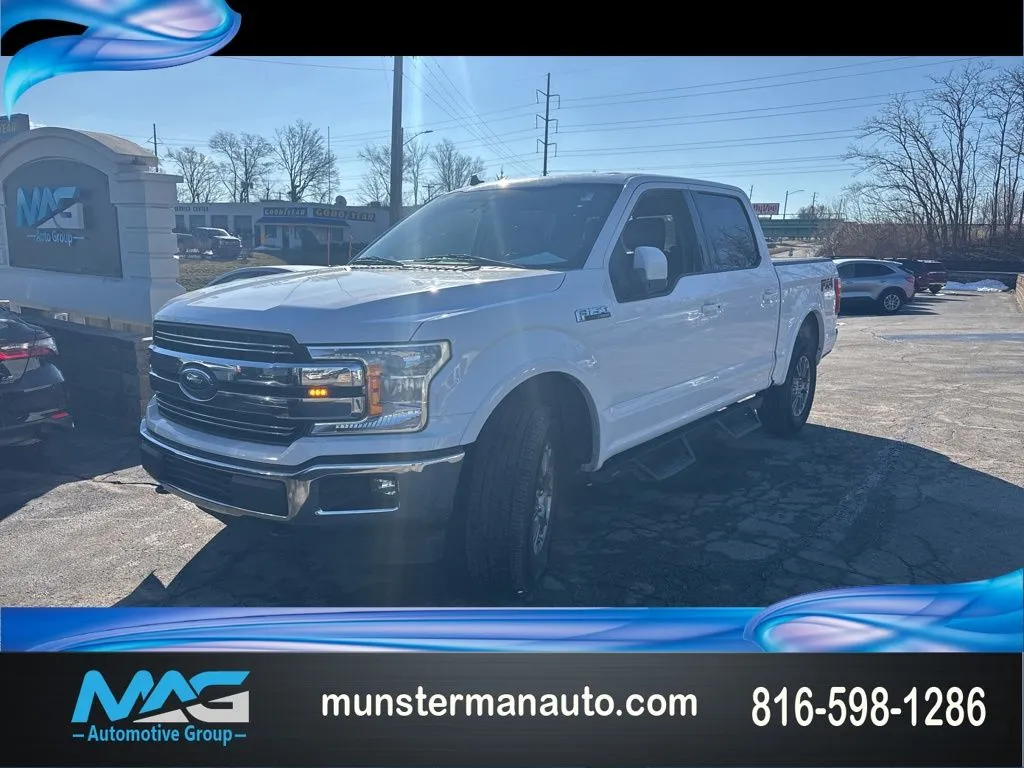 White 2020 Ford F-150 Lariat for sale in Blue Springs, MO