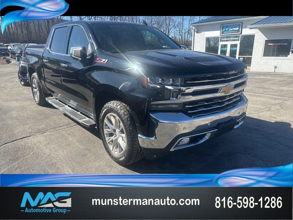 Black 2019 Chevrolet Silverado 1500 LTZ for sale in Blue Springs, MO