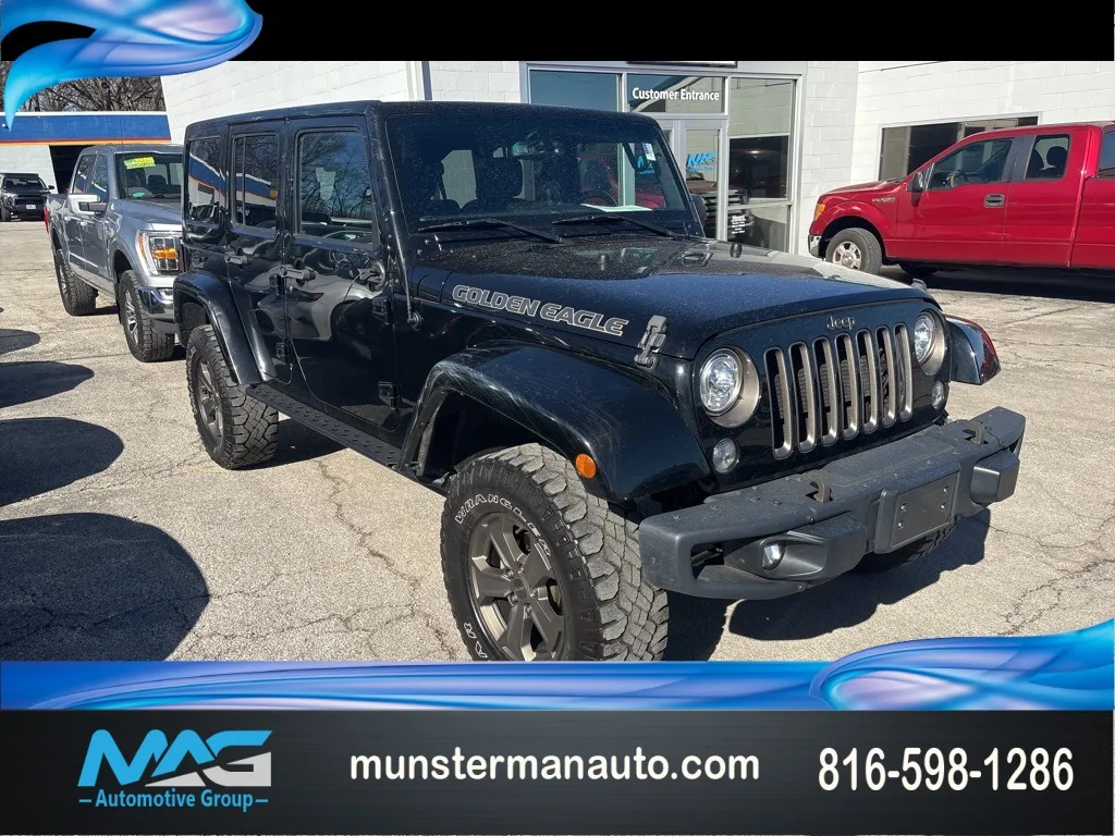 Black 2018 Jeep Wrangler JK Unlimited Sport for sale in Blue Springs, MO