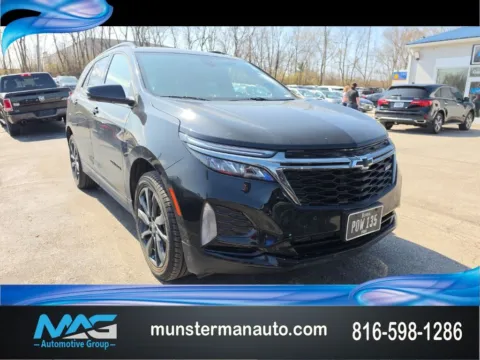 Black 2022 Chevrolet Equinox RS for sale in Blue Springs, MO