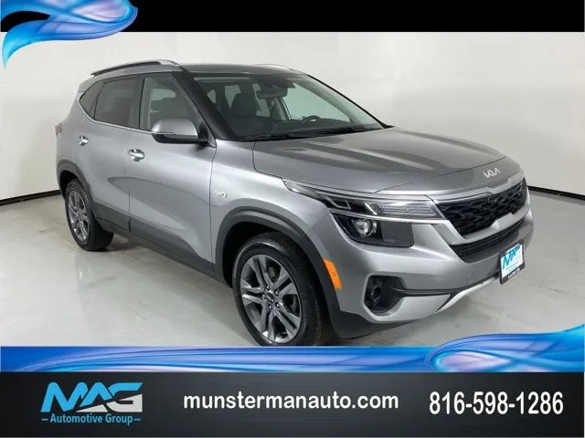Gray 2023 Kia Seltos S for sale in Blue Springs, MO