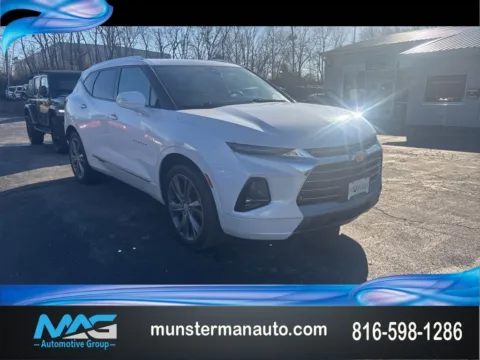 White 2020 Chevrolet Blazer Premier for sale in Blue Springs, MO