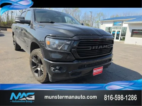 Black 2021 Ram 1500 Big Horn/Lone Star for sale in Blue Springs, MO