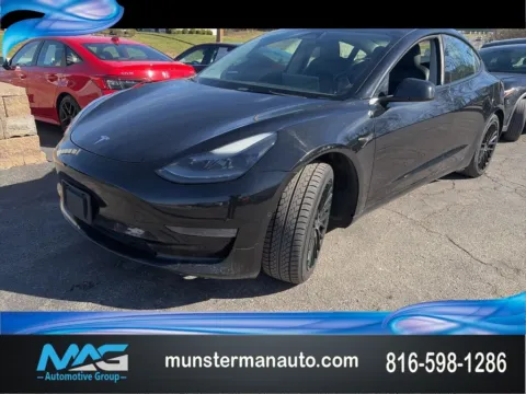 Black 2021 Tesla Model 3 Standard Range Plus for sale in Blue Springs, MO