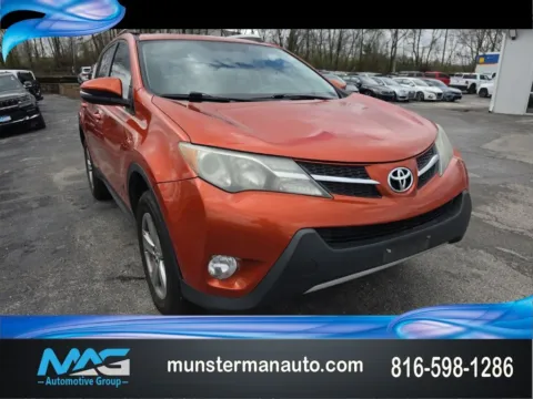 Black 2015 Toyota RAV4 XLE for sale in Blue Springs, MO