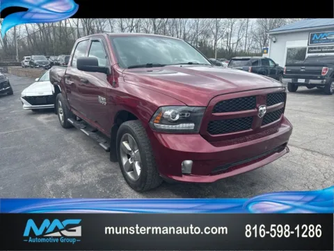 Red 2017 Ram 1500 Express for sale in Blue Springs, MO