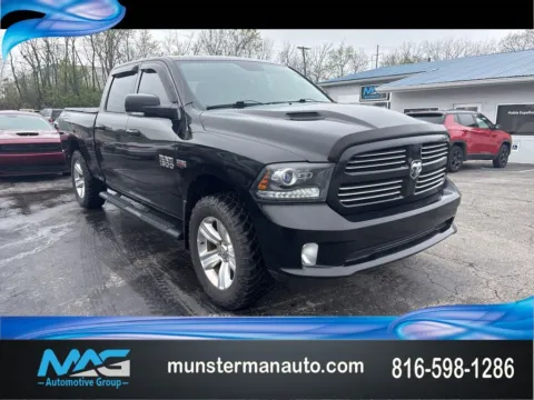 Black 2016 Ram 1500 Sport for sale in Blue Springs, MO