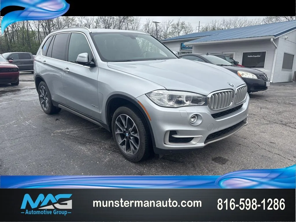 Silver 2017 BMW X5 xDrive35i for sale in Blue Springs, MO